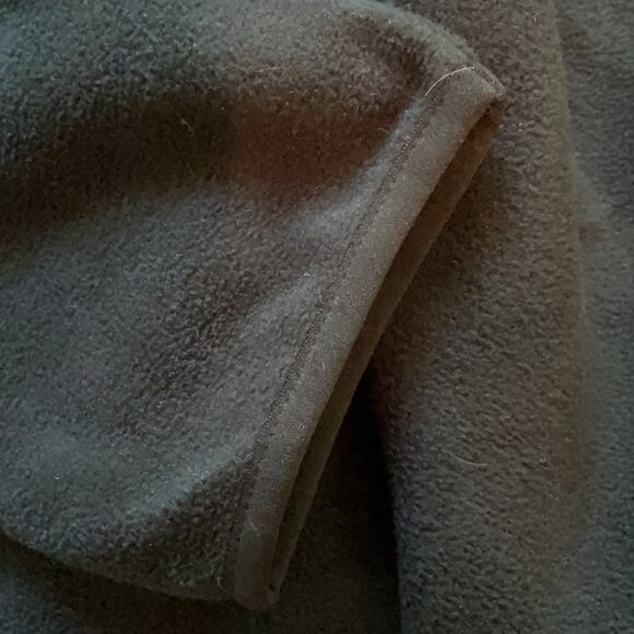 Vintage 1946 Men's Quarter Zip Black Fleece Pullover New with tags size XL - Picture 8 of 8